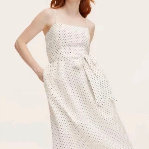 Kate Spade x Target Summer White Polka Dot Dress. Size Small. - Picture 4 of 4